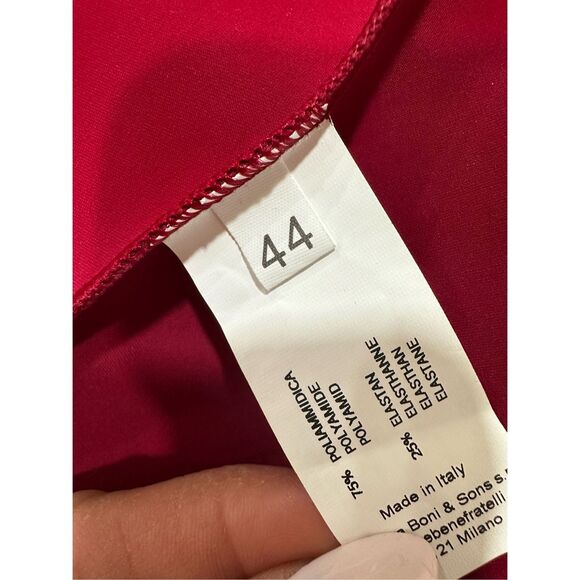 NWT CHIARA BONI LA PETITE ROBE Gudrum Halter Ruffle Gown Size 44(US8) $995 - Picture 10 of 11